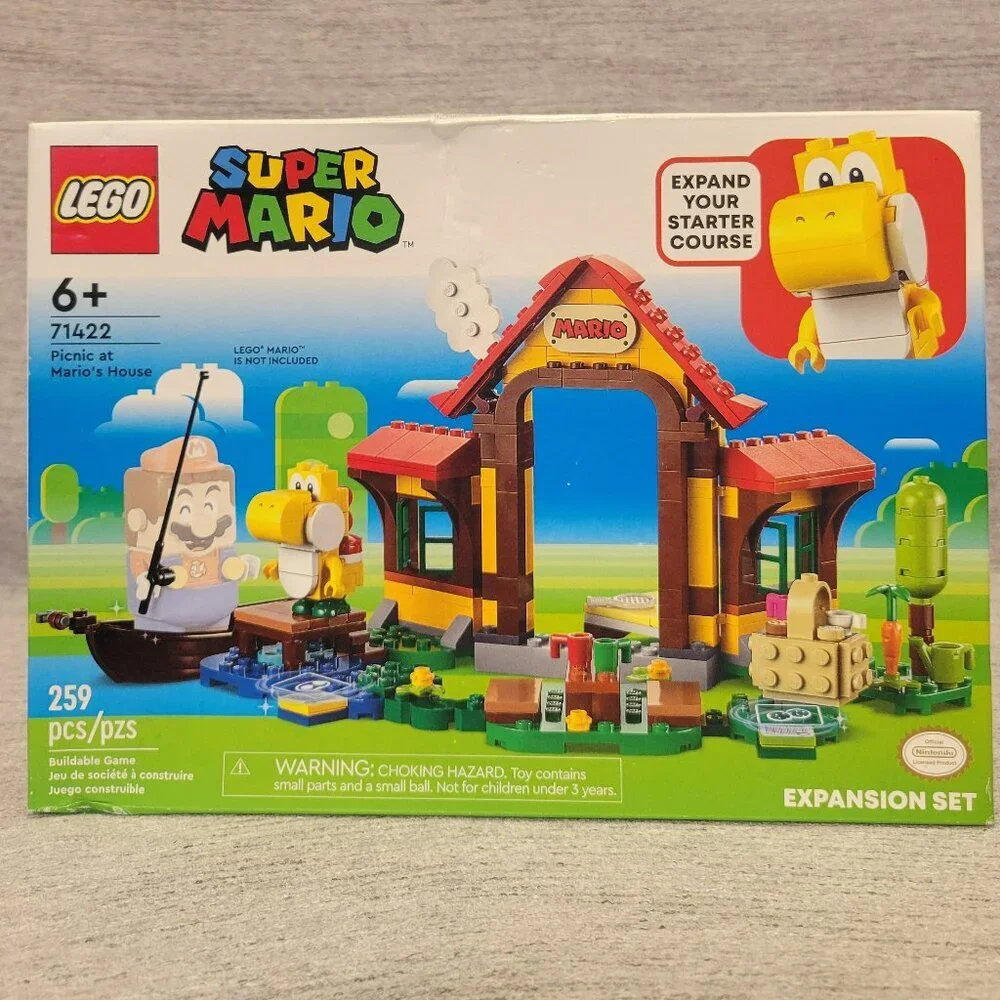 Lego Super Mario Picnic at Mario's House 71422